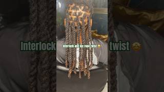 🤩🥰🤸🏽‍♂️Omggee Interloc dreadlocs and loc retwist 🔥🔥 shortvideo dreadlocs locs miami [upl. by Carlyn]