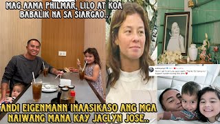 ANDI EIGENMANN INAASIKASO ANG MGA NAIWANG MANA AT ARI ARIAN NG INA JACLYN JOSE KASAMA SI GWEN [upl. by Shem]