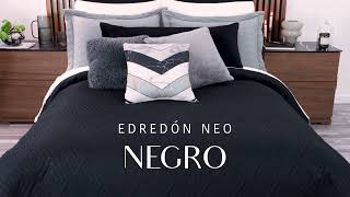 Edredón Neo Negro I Colchas Concord [upl. by Teddi]