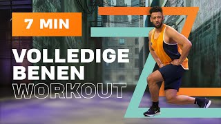 7 minuten intense leg workout  BasicFit [upl. by Ihel]