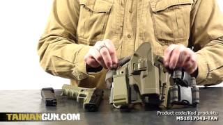 Airsoft Manuals  Compatibility of APS Replicas and Holsters [upl. by Elreath541]