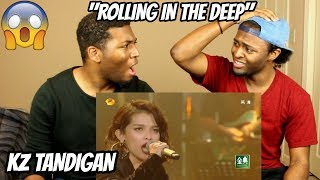 KZ Tandingan  Rolling in the Deep  quotSinger 2018quot Episode 5 REACTION [upl. by Zenas899]