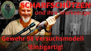 Scharfschützengewehr Gewehr 98 Versuchsmodell 1Weltkrieg Sackselten RokycanyDanksagung Fluthilfe [upl. by Britteny]