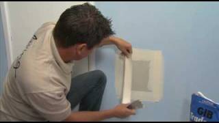 Repairing Large Holes in your plasterboard walls with GIB Living [upl. by Dall]