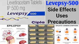 Levepsy 500 tablet uses in hindi  Side Effect  Precaution [upl. by Ellevehc]