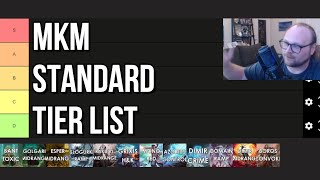 MKM Standard Deck Tier List  Magic the Gathering  Mtg [upl. by Ianthe]