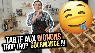 Tarte aux Oignons TROP TROP GOURMANDE   Les Apprentis Chefs [upl. by Iruahs]