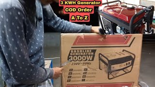 3 KVH Generator  XLNT 3000W Generator Unboxing And Review  Best Generator in Lo Price  Generator [upl. by Radmilla]