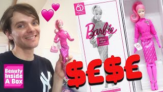 My FIRST Silkstone Barbie Barbie Proudly Pink Silkstone Fashion Model Collection Doll Review [upl. by Anrim]