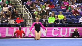 Maddie Karr  Floor Exercise  2014 Nastia Liukin Cup [upl. by Leamhsi]