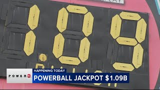 Powerball jackpot grows to 109B for Wednesdays lottery drawing [upl. by Olin891]