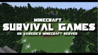 Minecraft Survival Games on Vareides Server [upl. by Ellierim579]