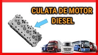 Culata de Motor Diésel y sus Partes  TAPA O CABEZA DE MOTOR [upl. by Micah]