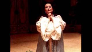 Montserrat Caballe  quotEbben Ne andro lontanaquot  quotLa Wallyquot Libretto [upl. by Seymour]