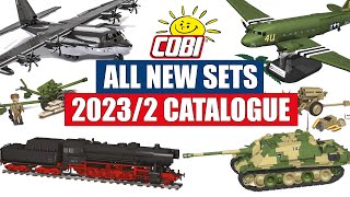 New sets from 20232 COBI catalogue  Tanks planes trains cars artillery cobi cobiCatalogue [upl. by Brinkema233]