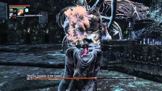 Bloodborne FCR Ebrietas vs Arcane Build [upl. by Merry]