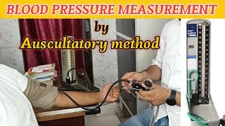 Blood Pressure Measurement l How to Check Blood Pressure Manually using Sphygmomanometer [upl. by Aciretnahs88]