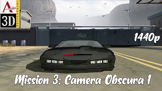 Knight Rider The Game pc Campaign Mission 3  Camera Obscura  Aureal 3D Gameplay [upl. by Narbig]