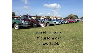 Bexhill 100 classic car show east Sussex 2024 [upl. by Ednalrim]