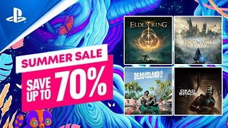 PlayStation Store SUMMER SALE 2023  All Best PS4 PS5 Deals [upl. by Kellene746]