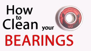 How to Clean Your Bearings [upl. by Eleinad]