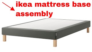 IKEA ESPEVAR Mattress Base With Bed Frame Assembly [upl. by Bromley859]