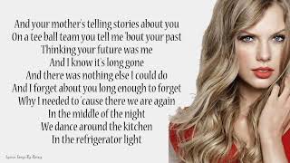 Taylor Swift  All Too Well  Lyrics Songs [upl. by Inail821]