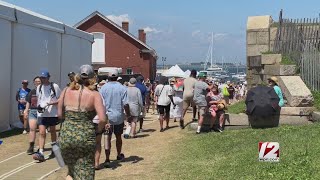 70th annual Newport Jazz Festival draws soldout crowds [upl. by Assillem]