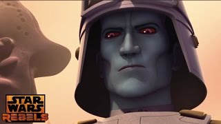 Star Wars Rebels Bendu Looks Into Thrawns Future [upl. by Saoj]