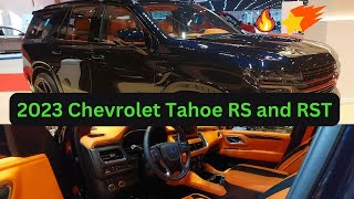 2023 Chevrolet Tahoe RS vs Tahoe RST You Wont Believe the Differences [upl. by Hluchy]