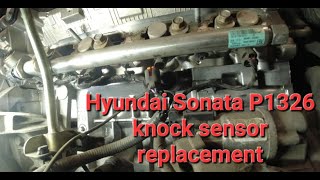 2016 Hyundai sonata P1326 knock sensor performance [upl. by June]