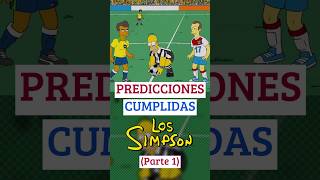 PREDICCIONES de FÚTBOL CUMPLIDAS en LOS SIMPSON Parte 1🔮 lossimpson predicciones futbol [upl. by Rodavlas]