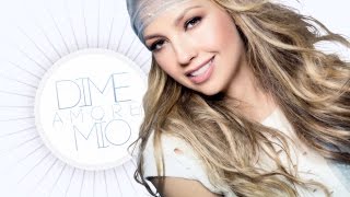 Thalia  Amore Mío Oficial  Letra  Lyric Video [upl. by Sadnalor]