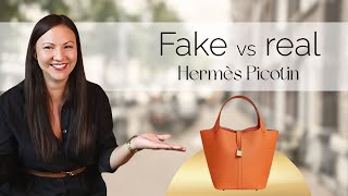 Hermés Picotin  fake vs real [upl. by Jara]