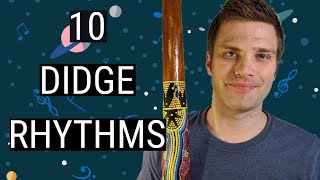 10 Didgeridoo Rhythms from Basic to Advanced [upl. by Enelav]