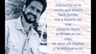 Frankie Ruiz  Si te entregas a mi esta noche es la noche letras [upl. by Audri764]