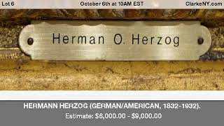 HERMANN HERZOG GERMANAMERICAN 18321932 [upl. by Linus87]