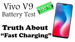 Vivo V9 Battery Charging Actual Time Test  The Truth About Fast Charging 2018  watch till end [upl. by Sweatt]