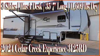 It Has A Desk 2024 Cedar Creek Experience 3125RD Fifth Wheel by Forestriver RV at Couchs RV Nation [upl. by Oile698]