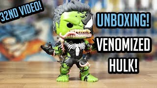 Unboxing Venomized Hulk Marvel Funko Pop 2018 [upl. by Vasyuta760]