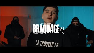 LA TROUVAILLE  Freestyle Braquage 2 Clip Officiel [upl. by Ahsienat]