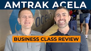 AMTRAK ACELA  Business Class Review BostonNew YorkWashington [upl. by Euqinay295]