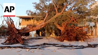 Beachfront community in Florida destroyed after Hurricane Milton [upl. by Malvia]