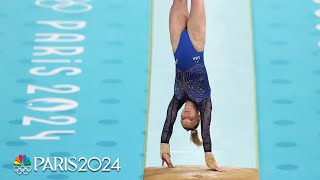 Jade Carey CONSISTENT and CONFIDENT with impressive vault final  Paris Olympics  NBC Sports [upl. by Quirita]