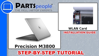 Dell Precision M3800 P31F001 WLAN Card HowTo Video Tutorial [upl. by Abihsat]