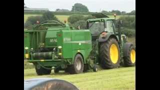 Deanes of Bandon at bale silage [upl. by Manfred]