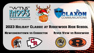 2023 Holiday Classic  Day 2 at Ridgewood High School  OHSAA Boys Basketball from FM 993 WTNS [upl. by Bran]