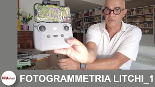 LITCHI WayPoint con DJI AIR 2S  1 Lezione FOTOGRAMMETRIA [upl. by Ricker]