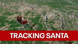 Tracking Santa around the world [upl. by Bensky]