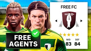 I Created FREE AGENTS FC amp Dominated World Football 😍 [upl. by Verner]